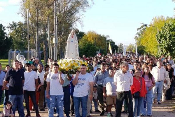VIRGEN DE FÁTIMA! Celebración en Santa Lucía Corrientes