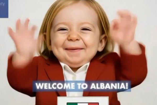Un vídeo generado por IA muestra a los líderes europeos convertidos en bebés en la cumbre de Albania