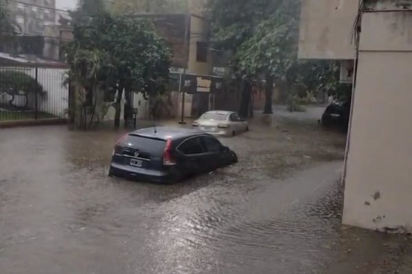 IMÁGENES! Así quedaron las callecitas de Corrientes Capital después de la lluvia