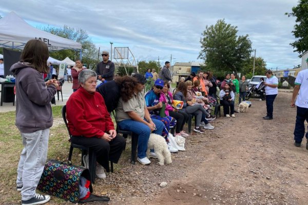 MASCOTAS SALUDABLES! La Municipalidad reforzó la atención en los barrios