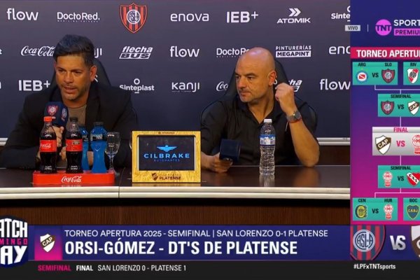 Sergio Gómez, tras eliminar a San Lorenzo: 