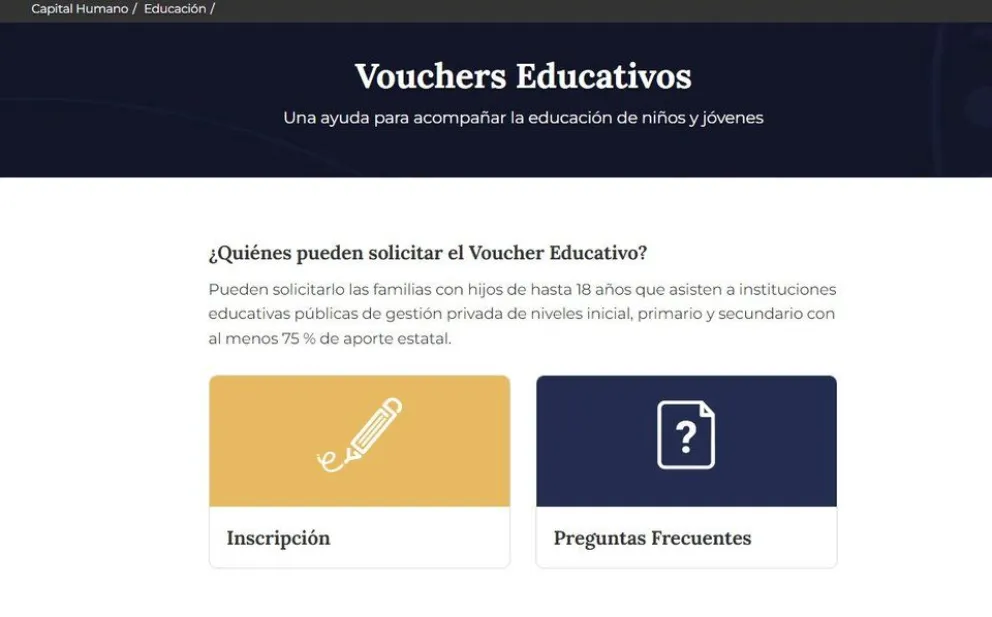 Voucher educativo 2025: cómo conocer el resultado de la solicitud y cuándo se empieza a pagar