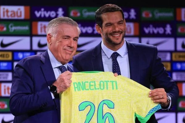 Ancelotti ante las dudas de la prensa: ''He entrenado 34 brasileños y sólo he tenido problemas con uno''