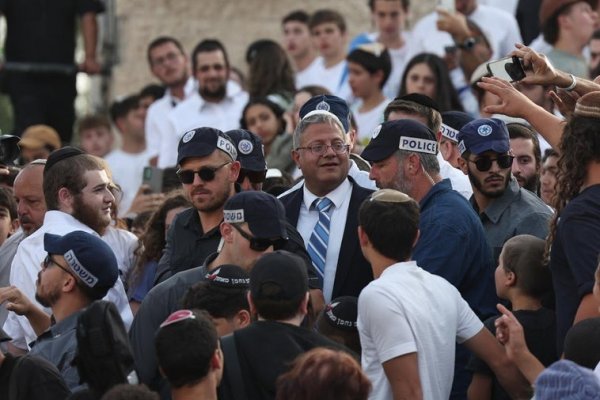 El ministro de Seguridad israelí, Ben Gvir, afirma que «lo único que necesitan nuestros enemigos es una bala en la cabeza»