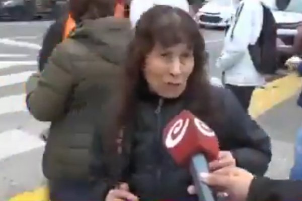 Durísimo relato ante las cámaras: 