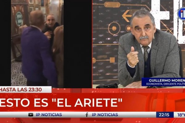 Moreno sobre el escrache en un restaurante: 
