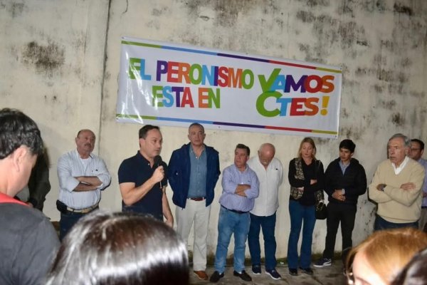 REFUGIADOS! Peronistas de Goya acordaron ser parte de Vamos Corrientes