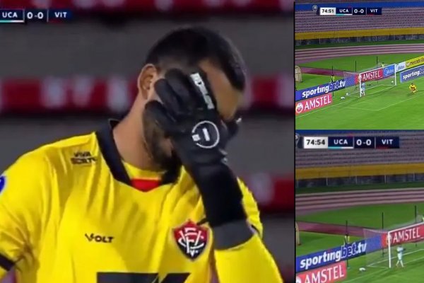 El gol más estúpido de la Copa: el increíble error del arquero de Vitória que dejó afuera a los brasileños