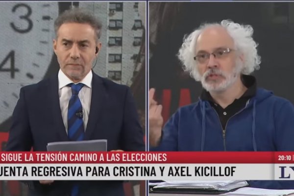 El fuerte cruce entre Majul y el 'Profe' Recalde tras ver juntos un dibujito del nuevo Paka Paka libertario