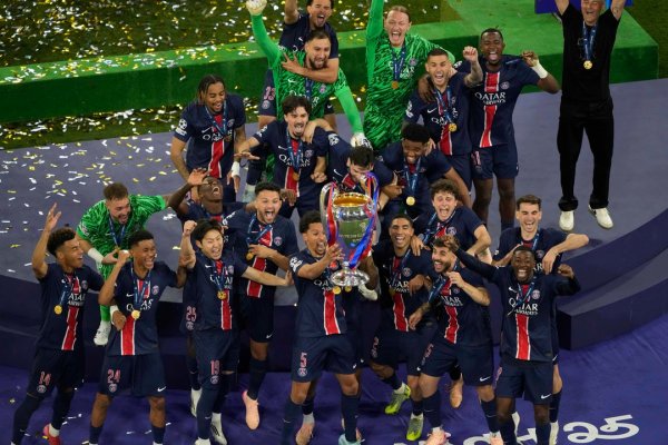 Con la máxima goleada en una final de la Champions League, el PSG se consagró campeón