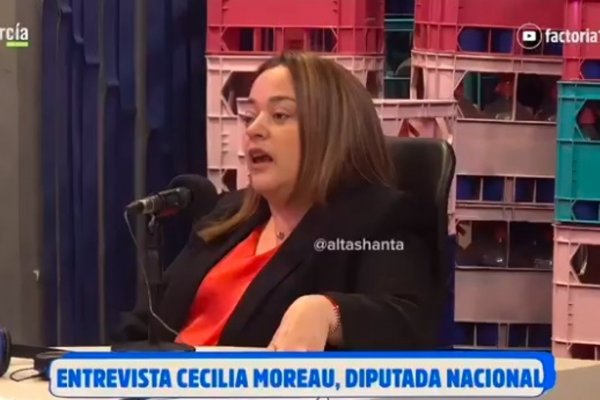 Cecilia Moreau denunció que en el Congreso hay 