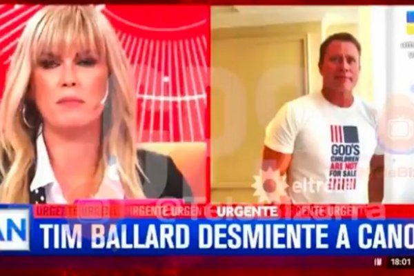 Tim Ballard desmintió a Viviana Canosa y toda su denuncia se cae por su propio peso