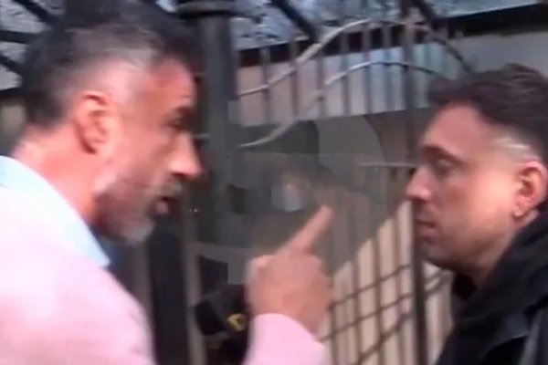 El ataque de ira del médico de Maradona, Leopoldo Luque, con un periodista: le arrancó el micrófono de la mano