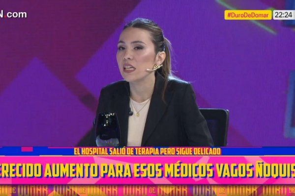Mila Zurbriggen destacó la lucha de los médicos del Garrahan y explicó por qué ese es el camino