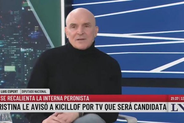 La incendiaria reacción de Espert al enterarse en vivo de que Cristina Kirchner será candidata