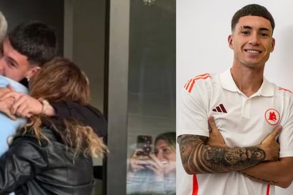 Emocionante: Matías Soulé les regaló una casa a sus padres pero la madre no le creía