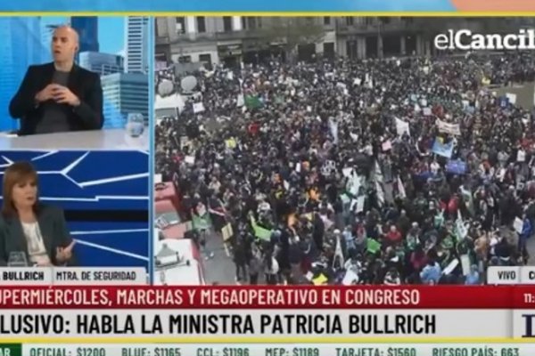 Cinismo: Bullrich dice que el Gobierno le quita al Garrahan 
