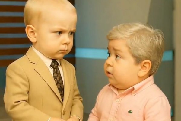 Samid vs. Viale: el increíble video de 'la pelea del siglo' recreada con bebés