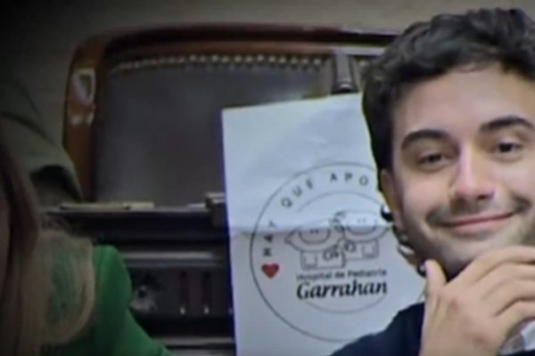 Le reacción del diputado Tomás Ledesma ante el encendido discurso de Florencia Carignano