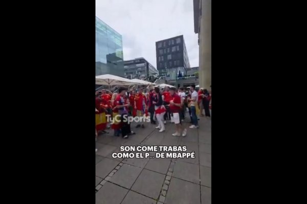 De no creer: los hinchas españoles le cantaron el 