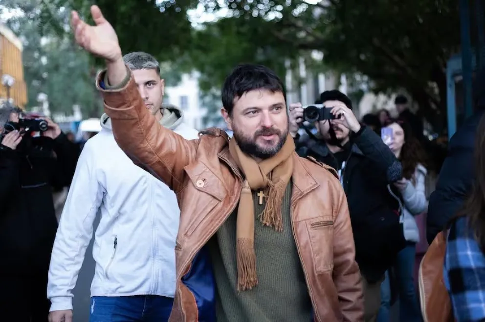 Juan Grabois fue liberado tras ser detenido por la toma del Instituto Perón