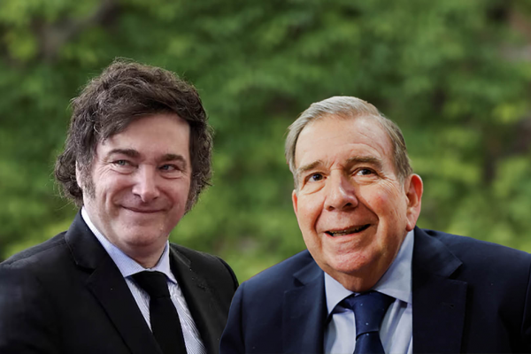 Javier Milei se reunió en Madrid con Edmundo González Urrutia opositor de Maduro