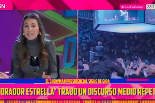 Dura definición de Mila Zurbriggen por la participación de Milei en un evento anarcocapitalista: 