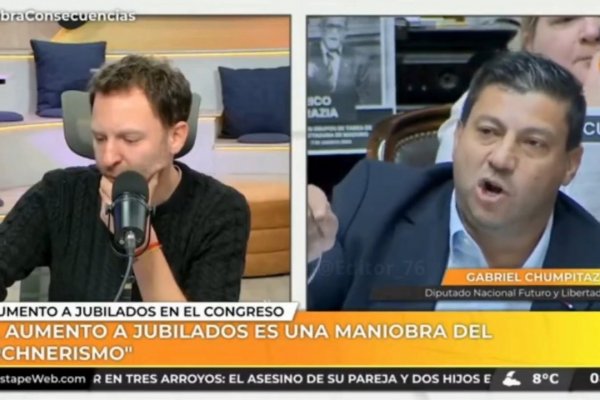 Diputado libertario tuvo que reconocer que votó en contra del aumento a jubilados pero no había leído el proyecto