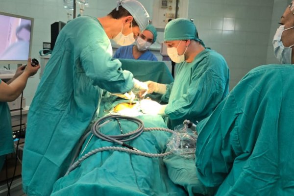 BELLA VISTA! El hospital “El Salvador” realizó con éxito la primera cirugía laparoscópica