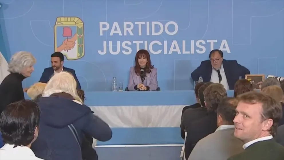 Cristina Kirchner no podrá continuar como presidenta del Partido Justicialista