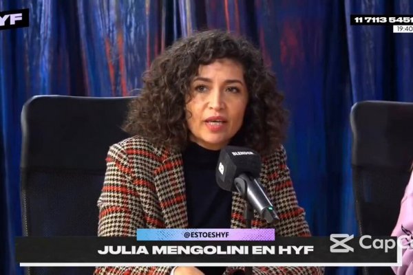 Julia Mengolini atendió a Mariana Brey: 