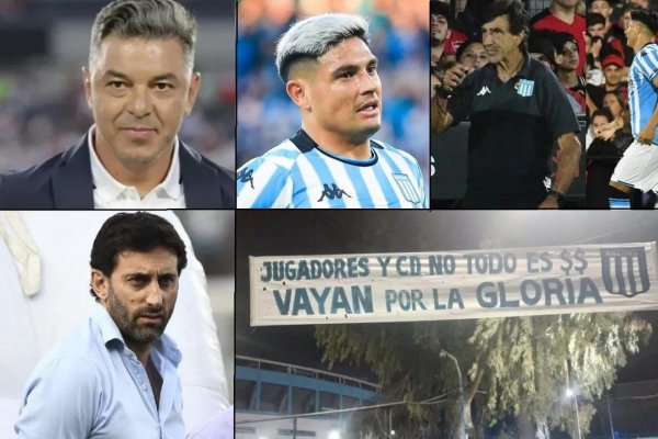 Se pudrió todo en Racing tras la venta de Salas a River: pasacalles contra Gallardo, la CD y los jugadores