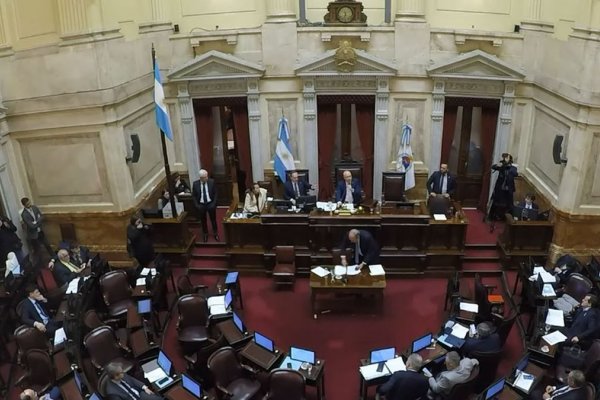 Francos terminó de forma abrupta su informe tras un cruce con una senadora K