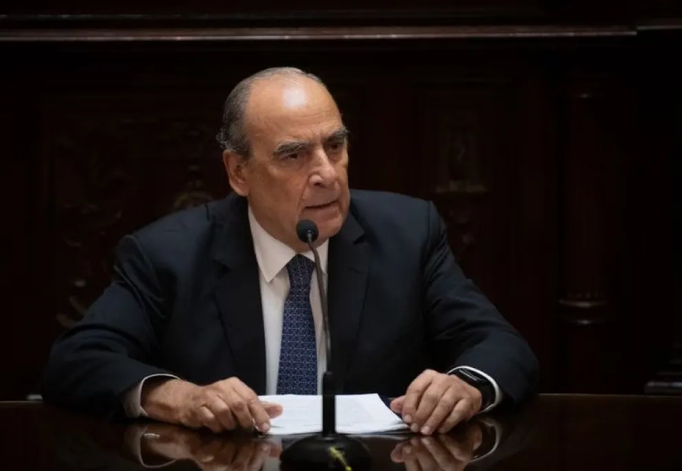 Francos dio por finalizada su informe de gestión luego de que una senadora K lo acusara de “mentiroso”