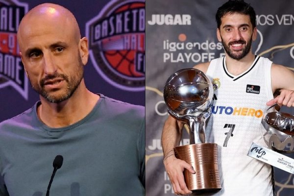 ¿Mensaje a la prensa? Tremendo elogio de Ginóbili a Campazzo tras coronarse campeón y MVP con el Real Madrid