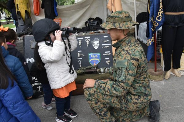 SEMANA DE LA POLICIA! Stand por diferentes áreas de la institución correntina (IMÁGENES)