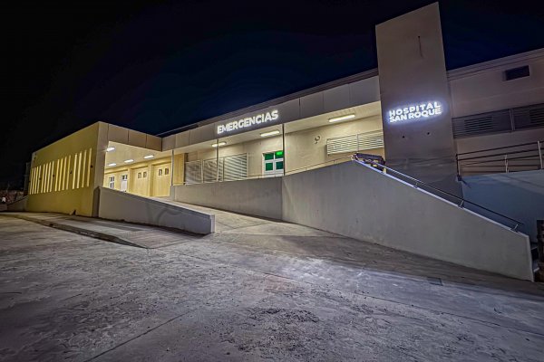 ESQUINA! La obra del hospital “San Roque” tiene más de un 90% de avance
