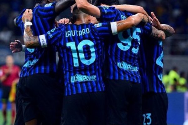 El Inter de Lautaro Martínez arrancó la Serie A con una goleada