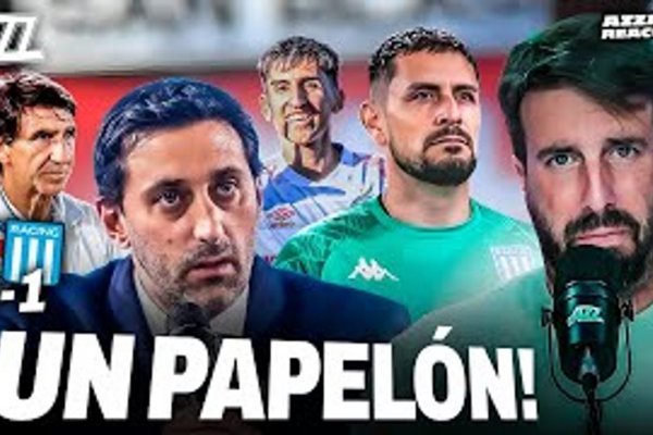 «Papelón»: Azzaro explotó contra Milito y Arias por la goleada que sufrió Racing ante Argentinos