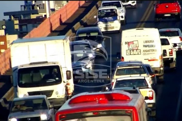 DE NUEVO! Inconvenientes diarios en el Puente Chaco Corrientes