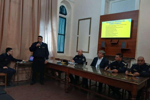 SEGURIDAD! La Policía presentó el plan operativo para las elecciones en Corrientes