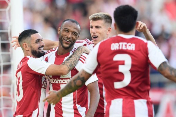 Olympiacos - Pafos, en directo: Champions League hoy en vivo