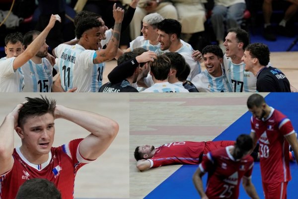 ''¡¡¡A casa Francia!!!'': La euforia del relator tras el batacazo de Argentina en el Mundial de Voley