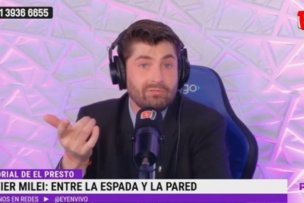 Hasta El Presto reconoce que Milei 