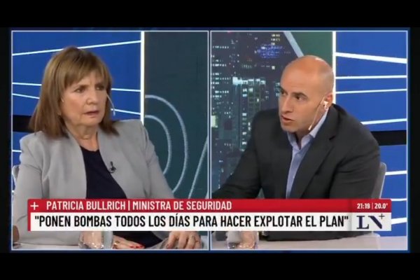 Patricia Bullrich reconoció la sangrienta interna dentro del gobierno: 