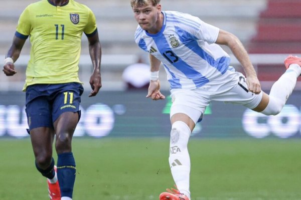 El nicoleño Valente Pierani jugará el Mundial Sub 20 con Argentina en Chile