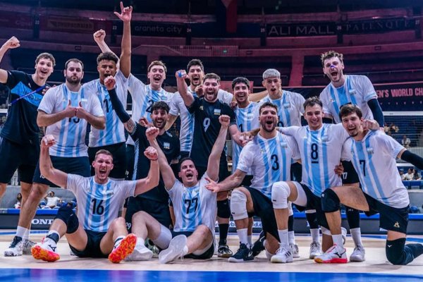 Mundial de Vóley: ya se sabe a qué hora jugarán Argentina e Italia