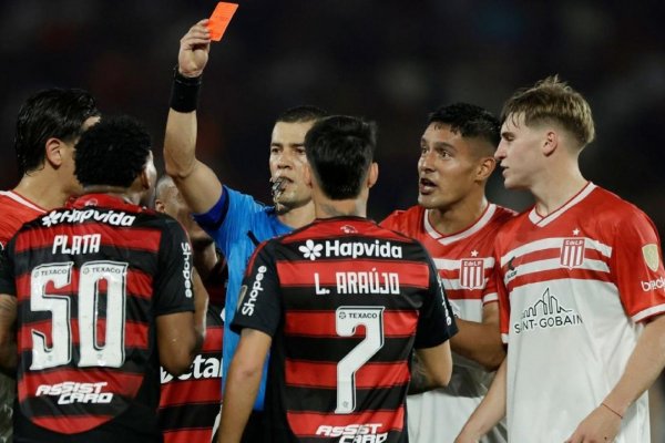 Conmebol anuló la expulsión de Gonzalo Plata en Flamengo-Estudiantes