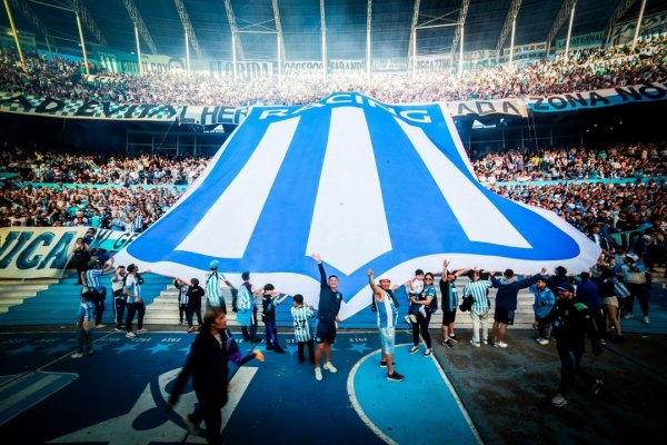 Racing agotó entradas para el clásico frente a Independiente