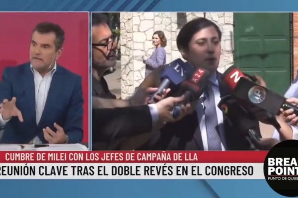 Paulino Rodrigues sacó del aire al libertario Mariano Pérez que se encontró con Milei en Olivos y no quiso contar nada